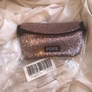 VS PINK Glitter Belt Bag/ Fanny Pack
